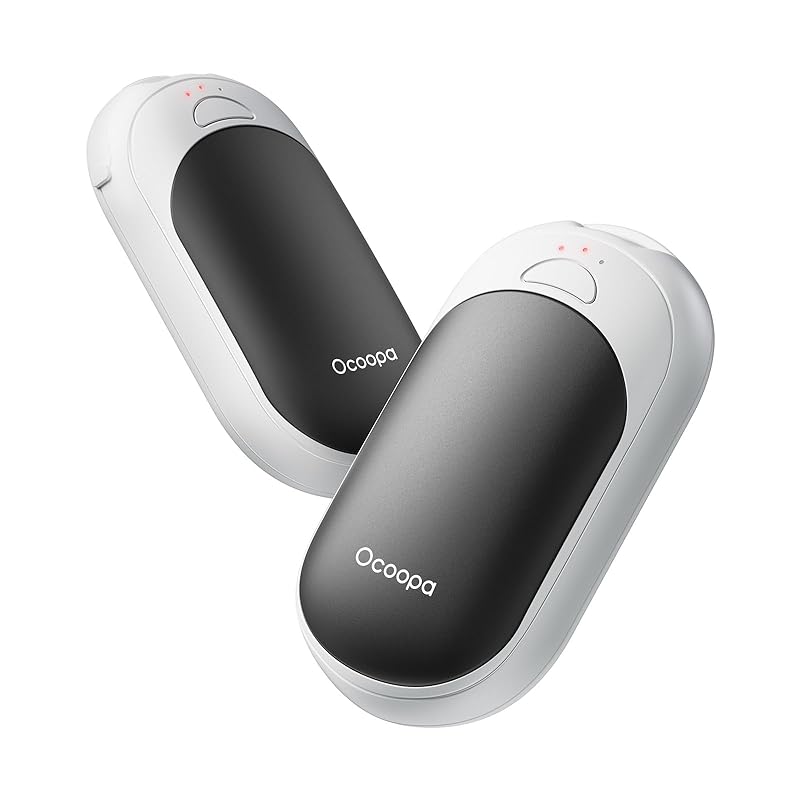 OCOOPA 充電式カイロ*2台 超軽量&薄型ハンドウォーマー 3段階加熱 両面加熱 温度記憶 ポケットサイズの電気ヒーター 持ち運びやすい 冬ギフト 防寒対策 Union UT3 Lite