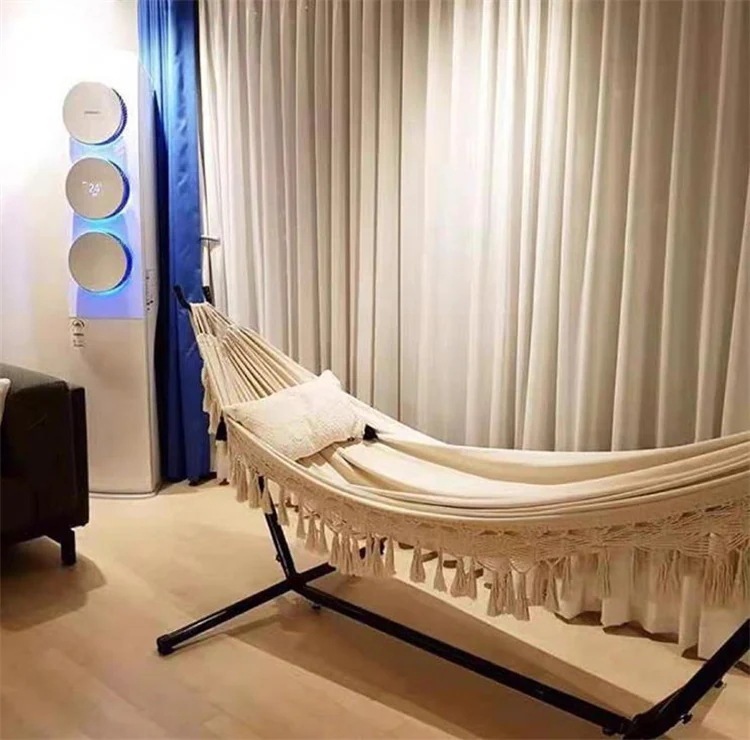 スタイル ハンモック 屋外 スイング ピクニック用品 屋内 タッセル キャンプ ピクニック