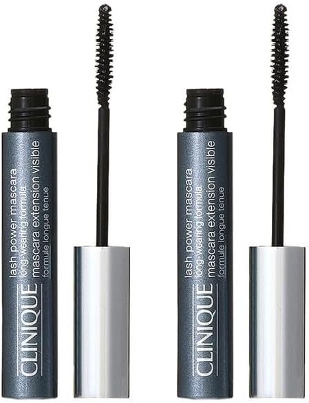 クリニーク CLINIQUE ラッシュ パワー マスカラ ロング ウェアリング フォーミュラ 6mL 【01 ブラックオニキス】 【2個セット】 [並行輸入品]