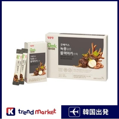 [正規品] [30包]GoodBASE 鹿茸を入れたブラックマカ スティック 10mlx30包/ 手軽な摂取/ 健康/ 健康習慣