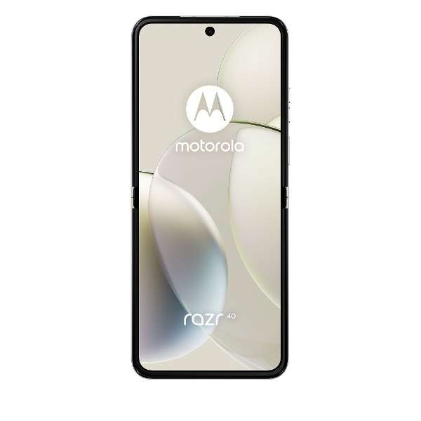 motorola razr 40 バニラクリーム SIMフリースマートフォン バニラクリーム PAYC0001JP
