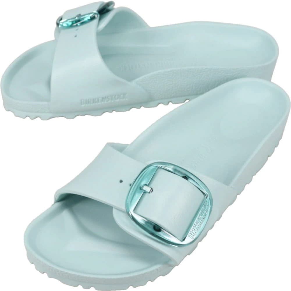 サンダル マドリッド ビッグバックル イーブイエーサーフグリーン 1029614 ナロー幅