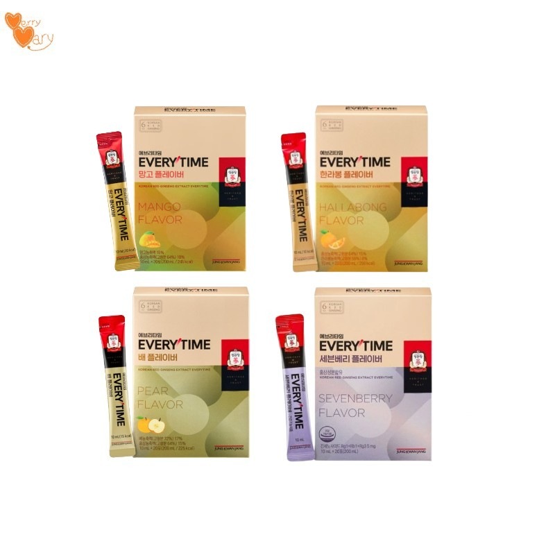 エブリタイム 4種(マンゴー/ハンラボン/梨/セブンベリーフレーバー) 20包(20日分) 選択1個