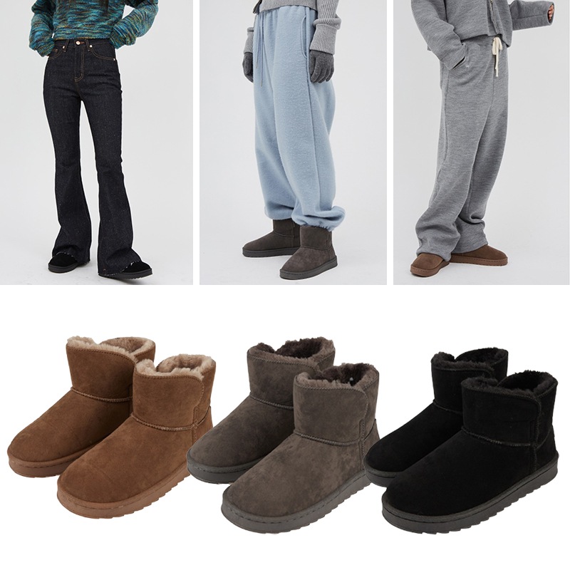 RAU Suede Comfortable Boots 人気 男女兼用