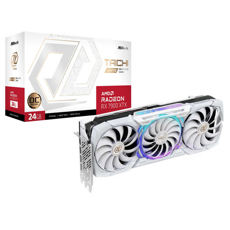 ASROCK　ASRock Radeon RX 7900XTX Taichi White 24G OC　RX7900XTXTCW24GO