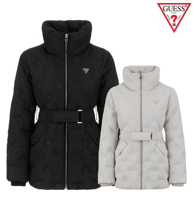 ２色　韓国発　Sサイズ　ベルト付きダウン