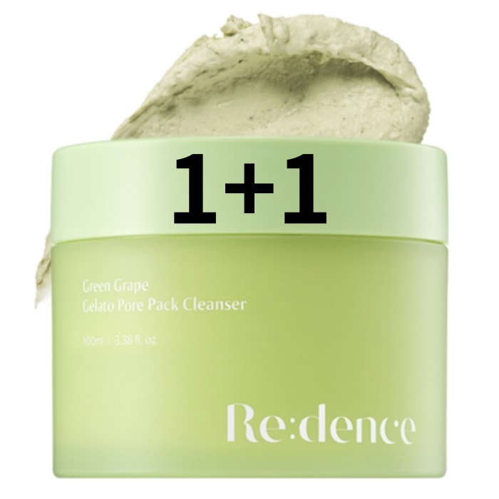 リデンスブルーブドウジェラート弱酸性泡フォームクレンジング毛穴パッククレンザー100ml 2個