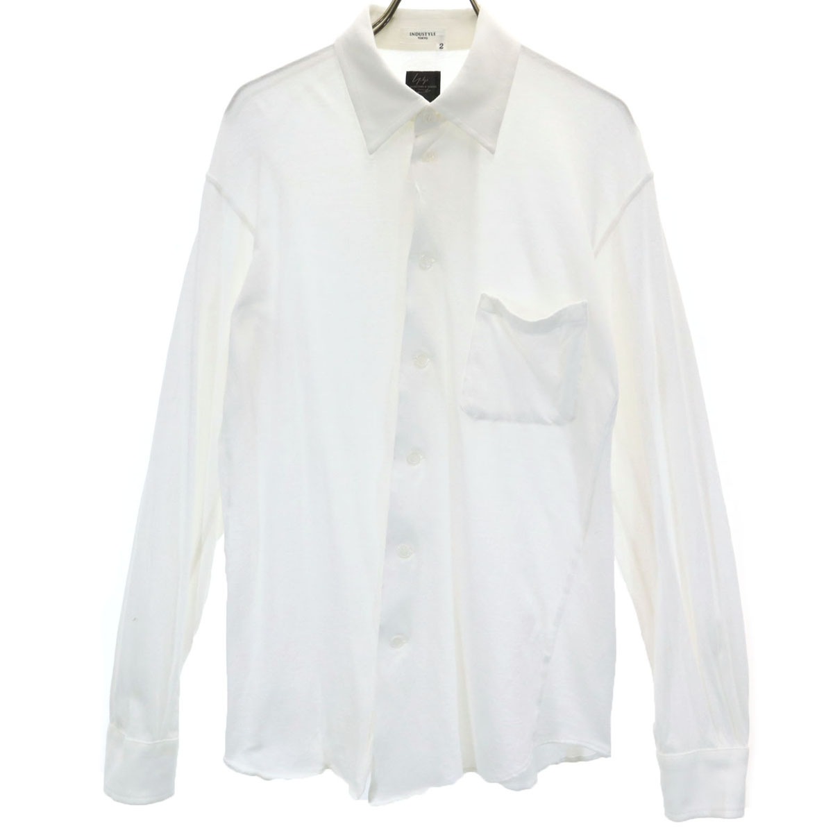 Yohji Yamamoto COSTUME DHOMME ヨウジヤマモト コスチュームドオム INDUSTYLE TOKYO インダスタイル トウキョウ コラボ 日本製 長袖 シャツ 2 メンズ 古 6,760円