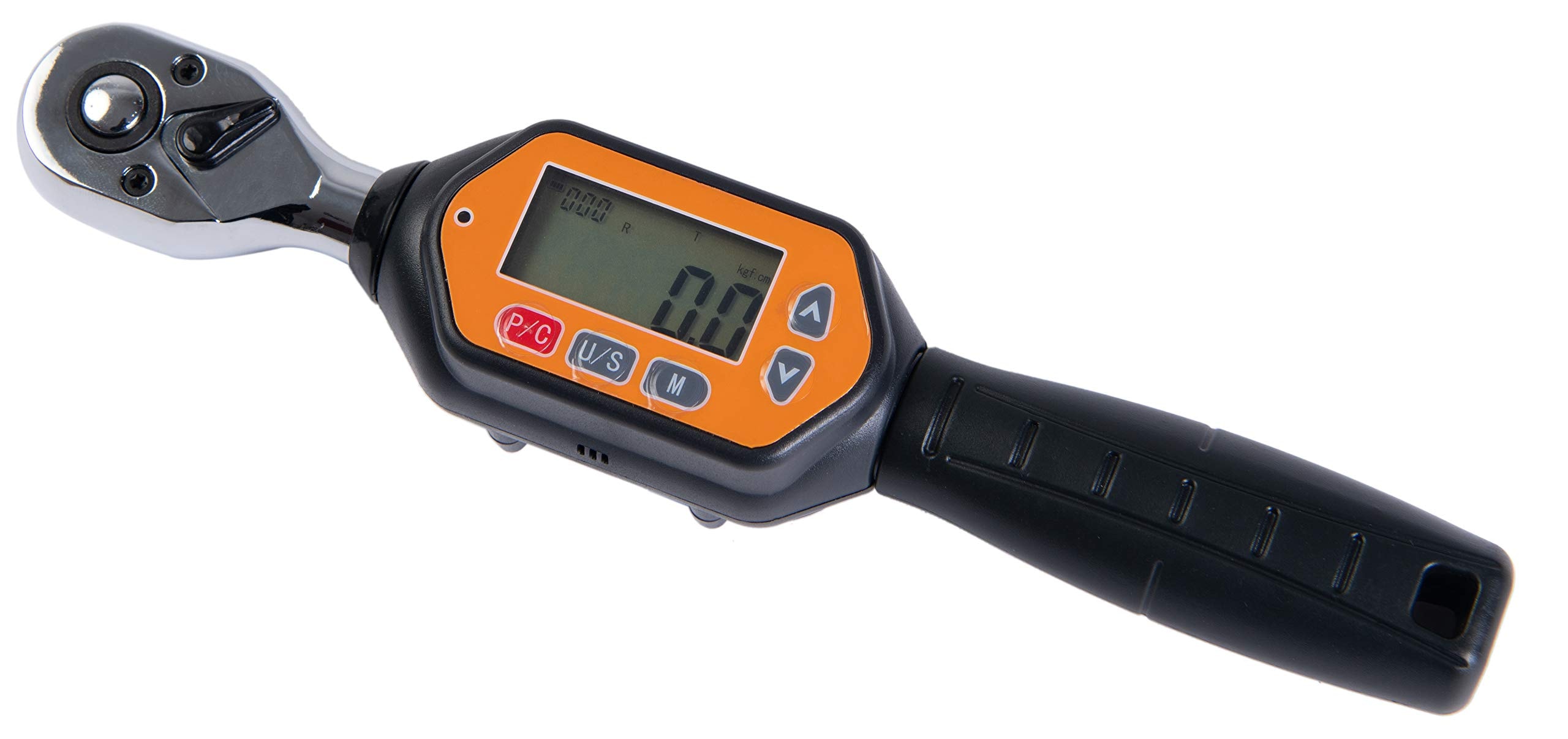 デジタルトルクレンチ 0.3-10N・m 差込角 6.35mm (1/4インチ) 双方向ラチェットヘッド ブザー付き 自動車 バイク エンジン修理 自転車 タイヤ交換など