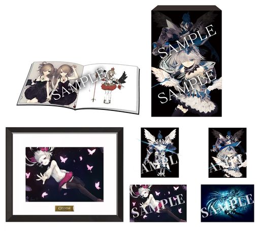 【AMAZON.CO.JP限定オリジナル複製原画セット】CRYSTAR -クライスタ- 数量限定画集付BOX -SWITCH (【AMAZON.CO.JP限定】オリジナルポストカードセット(4種) 同