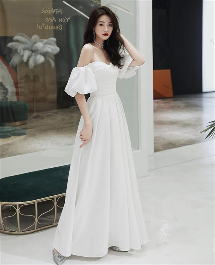 早い者勝ち 一言の肩 ワンピース タキシード 大人気 受け取って腰 ロングスカート 中長 バンディング 気高い パーティードレス