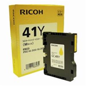 RICOH（リコー） ジェルジェットカートリッジ GC41Yイエロー