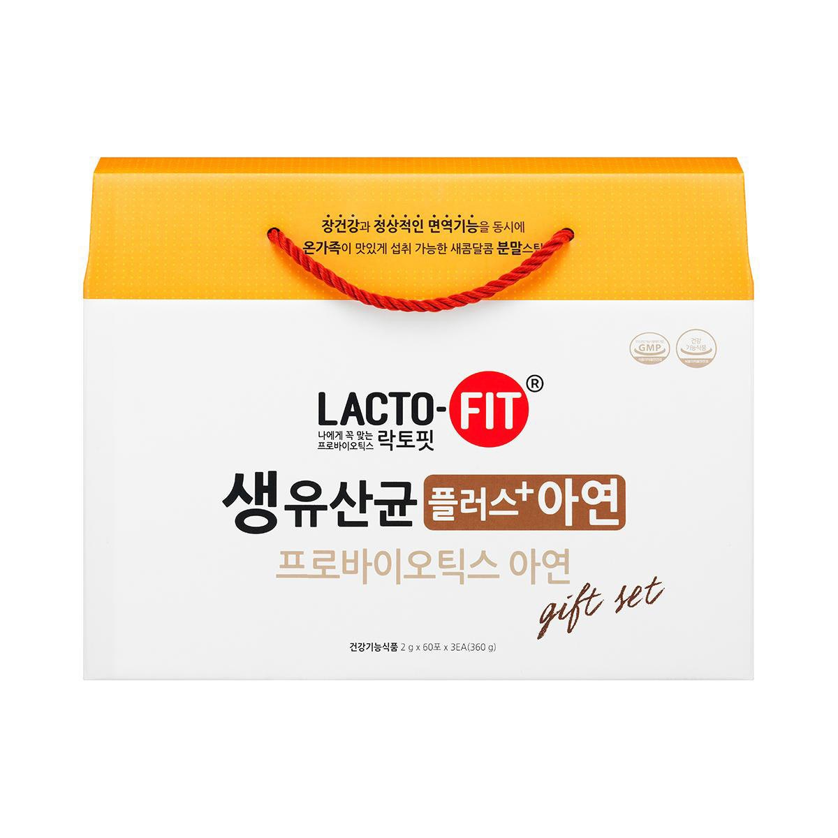 韓国-K MEAL-チョングンダン社 健康ラクトフィット生乳酸菌+亜鉛ギフトセット 53,806円