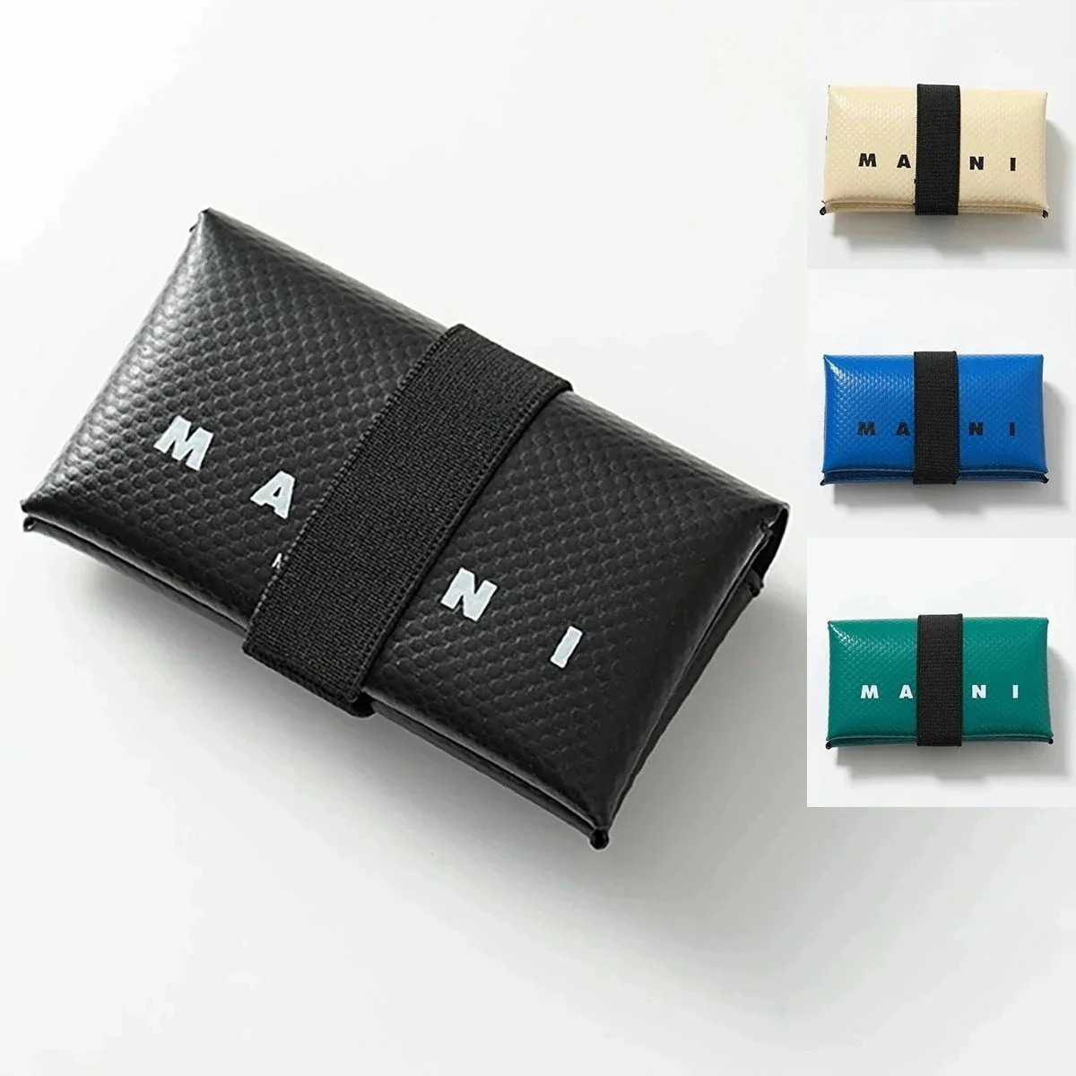 MARNI マルニ コイン&カードケース PFMI0007U01 P2382 メンズ バンド ミニ財布 豆財布 小銭入れ カラー4色