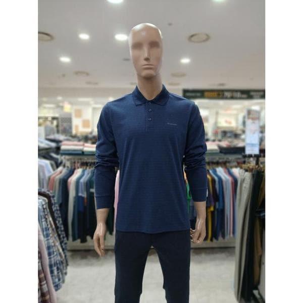 セーブゾーン05 ポリ混紡ジャカードTシャツ ネイビー ABTP3703 38 (S41315824)