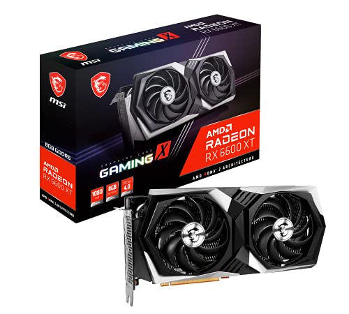 MSI Radeon RX 6600 XT GAMING X 8G グラフィックスボード VD784