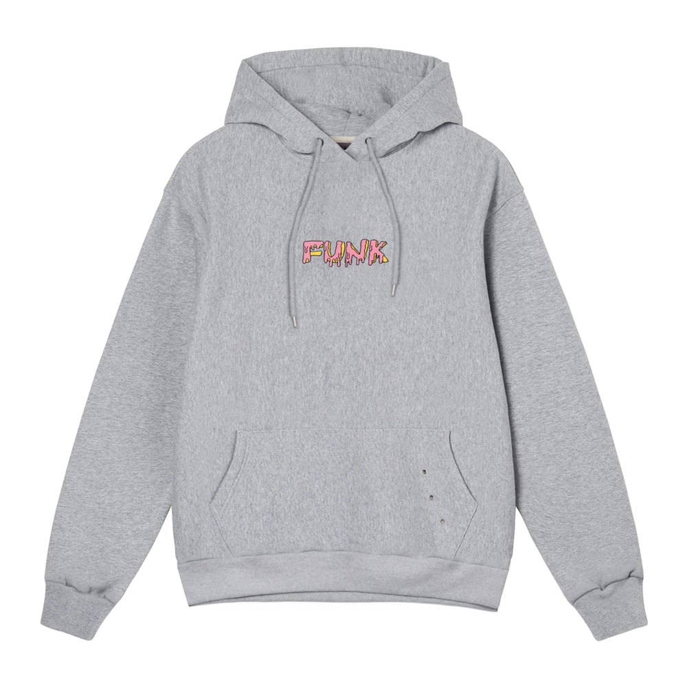 MELTING FUNK HOODIE gray