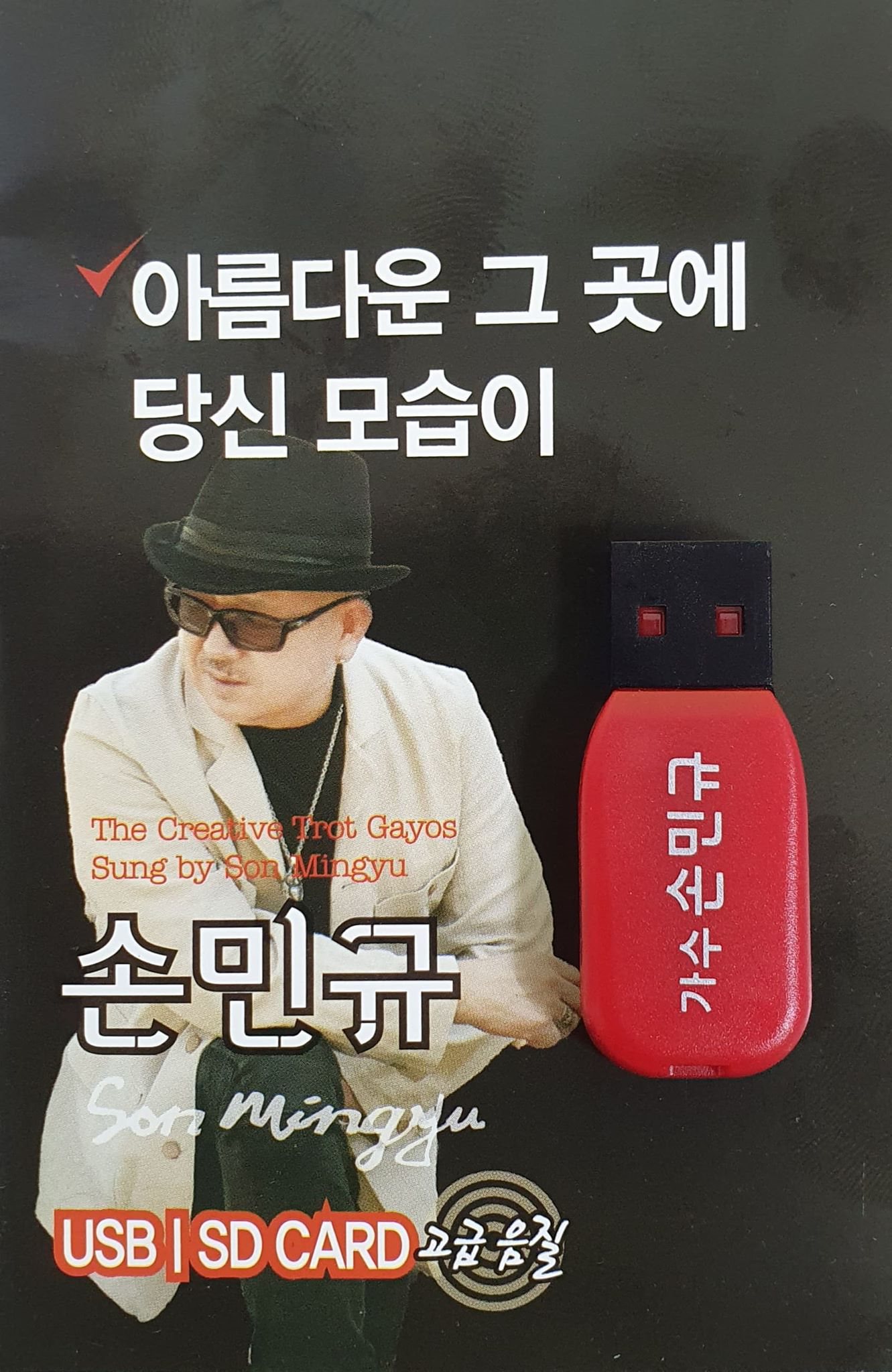 韓国トロット歌手/ SON MIN GYU / ソンミンギュ　デビューアルバム　ＵＳＢタイプ