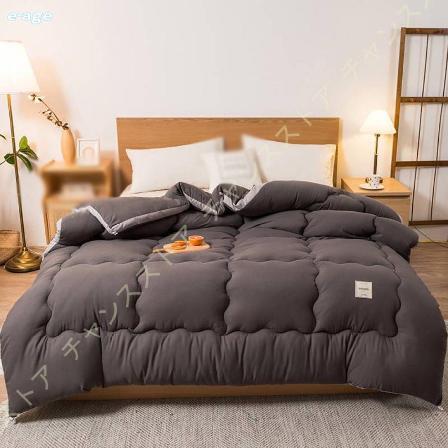 冬掛け布団 ブランケット 厚手 偏りを防ぐ シングル 掛けふとん ダブル 保温 温かい 肌掛け布団 無地 なめらかな柔らか 掛け布団 発熱 冬の掛け布団 重い 4,955円