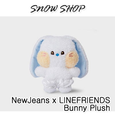 Newjeans x Line friends pop up store Bunny Plush