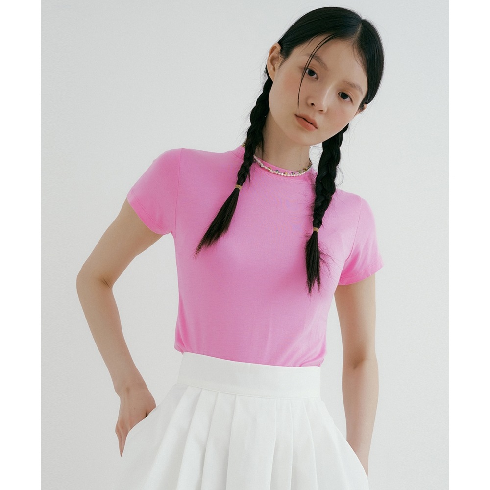 REORG TIR ベーシック T シャツ ホットピンク