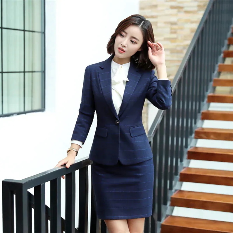 スーツレディースビジネススカートテーラードジャケットチェック柄事務服制服ママオフィスフォーマル就活仕事用通勤黒パンツ 6,145円