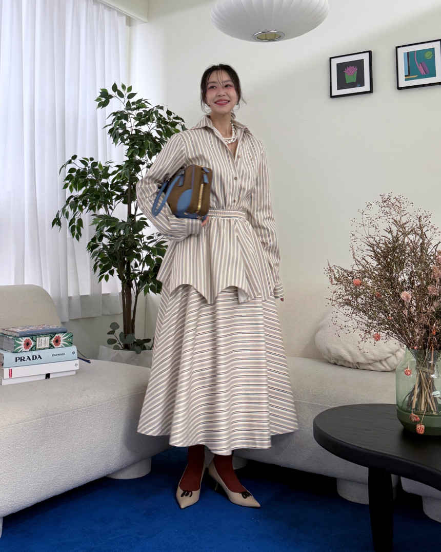 今がチャンスカジュアル系 ボトムス スカート +ブラウス セット【大きいサイズ レディース 春夏 フレア スウェット パンツ レギンス スカーチョ スキニー レギンス ミモレ丈 skirt】 4,664円