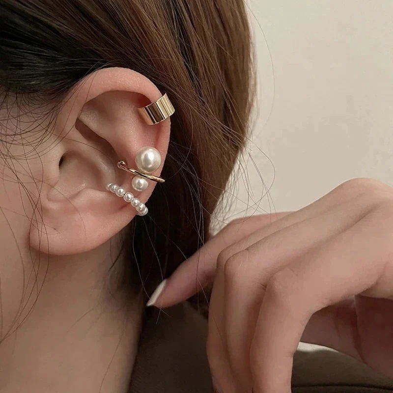 セット386 ラッキーボックス の耳元をおしゃれにイヤーカフ 可愛い 人気 イヤリングクリップイヤリング