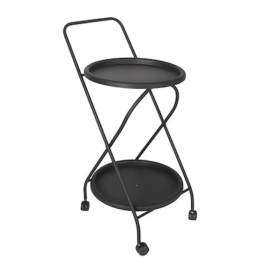 【国内即日発送】プランタースタンド フラワーラック 2段 植物用 盆栽用 キャスター付き 室内 花台 2段 スリム 玄関 スチール プランター台 ガーデンスタンド ガーデンラック