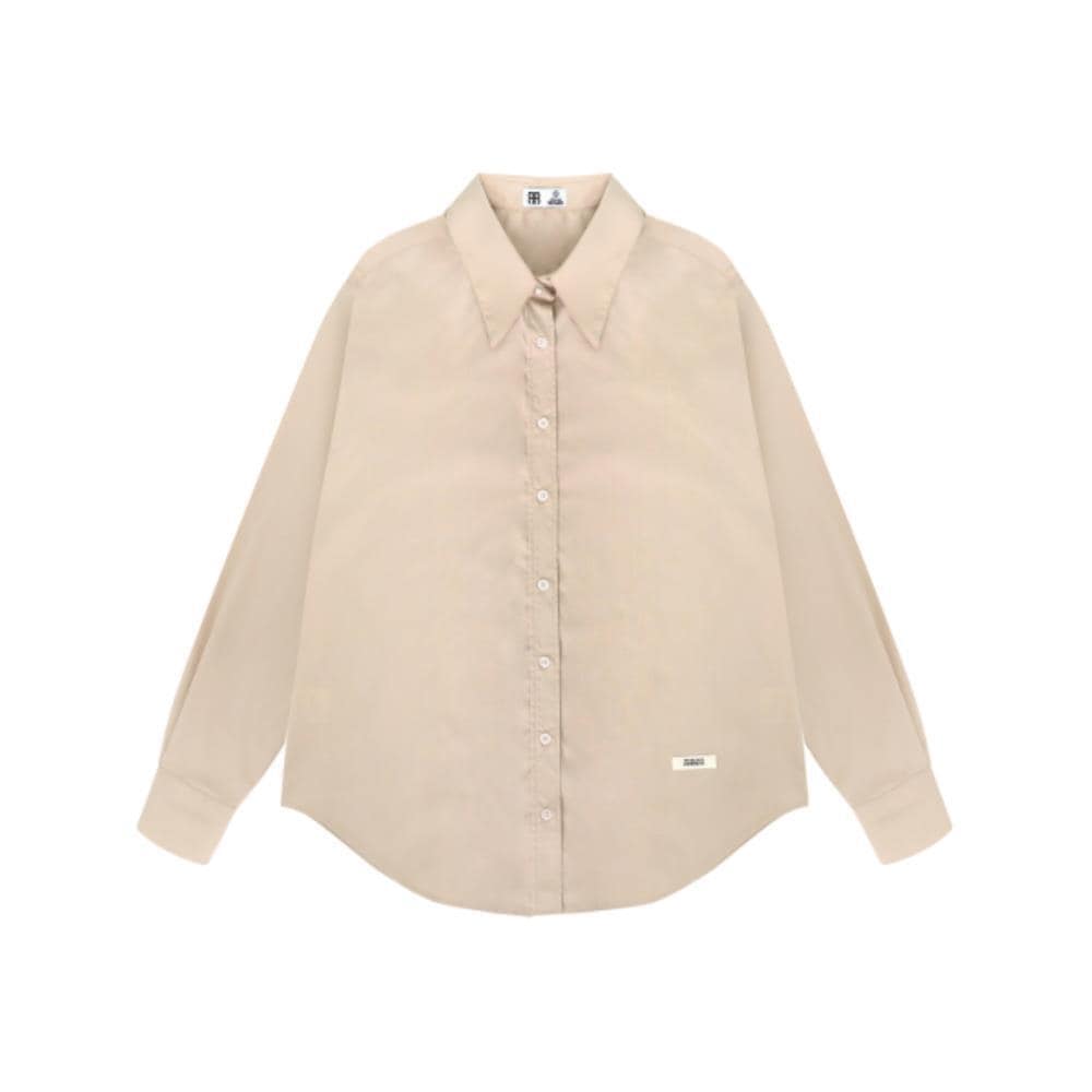 ROCKCAKE Beige Label Shirt Beige RC24TP12300