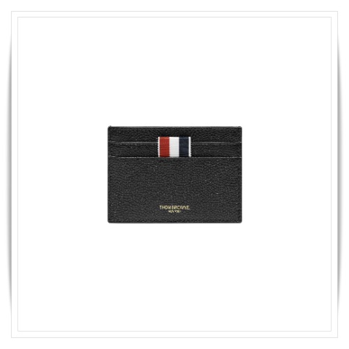 カードケース Thom Browne Stripe Card Holder Black