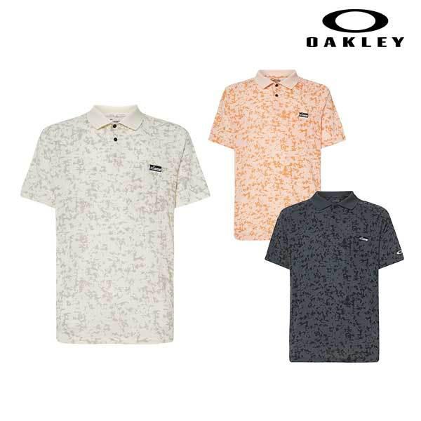 サンドカモパネル男性ゴルフ半袖TシャツFOA404361_P358701577