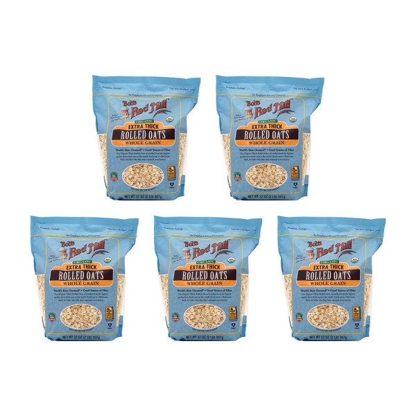 新作ウエア Bobs Red Mill ボブスレッドミル5SET厚手ロールオート麦32oz シリアル - flaviogimenis.com.br