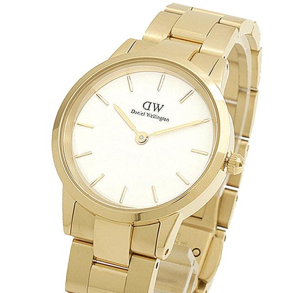 ダニエルウェリントン DANIEL WELLINGTON ICONIC LINK DW00100567 腕時計 レディース ホワイト クオーツ