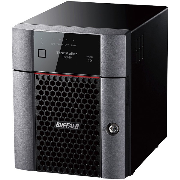 TS3420DN1204 4ベイデスクトップNAS 12TB