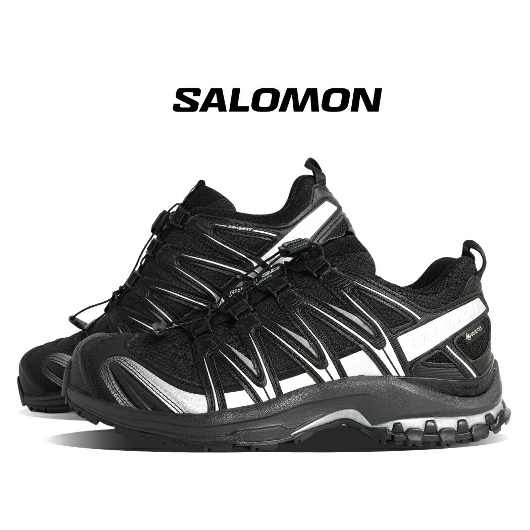 SALOMON サロモンXA PRO 3D GTX GORE-TEX エックスエー プロ ゴアテックス スニーカー BLACK FTW SILVER ( 黒 シルバー 防水 防滴 メンズ レディース