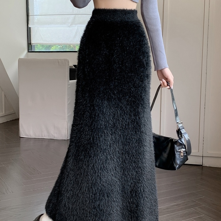 ボトムス スカート ロングスカート ハイウエスト ウエストゴム フレアスカート ふわふわ かわいい 大人可愛い きれいめ シンプル 上品 おしゃれ かっこいい カジュアル こなれ感 個性的 主役級