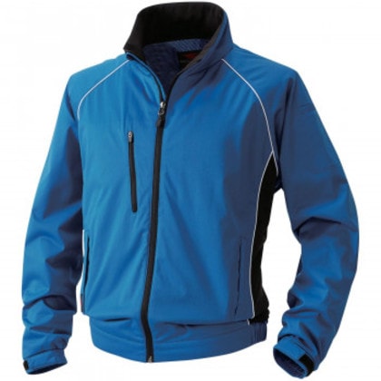 桑和 3400 防風カラーブルゾン Lサイズ ブルー(8) SEDUCTIVE