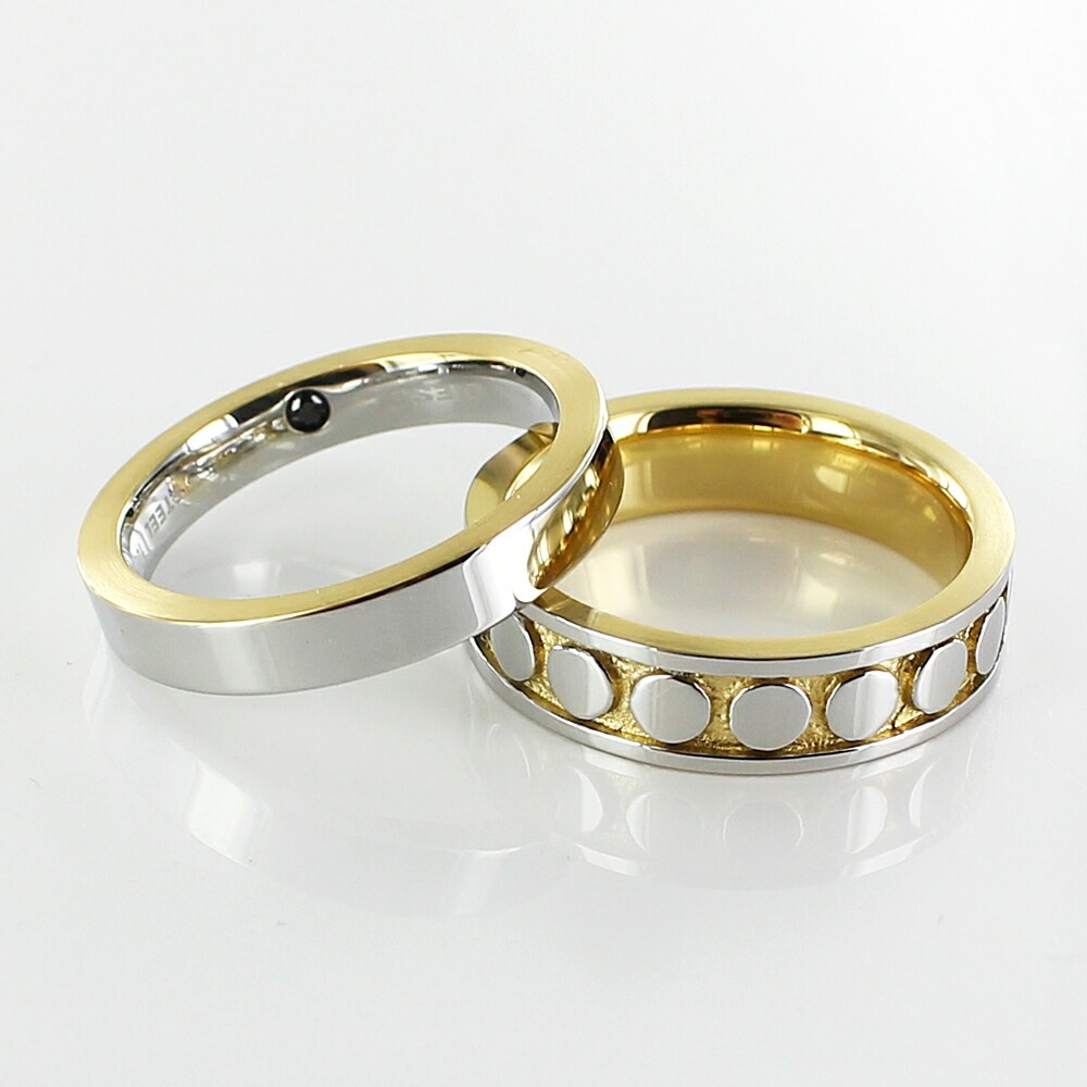 ディーゼル 指輪 メンズ 父の日 ブランド おしゃれ ステンレス 2連 ダブルリング 16号～20号 シルバー ゴールド シンプル 誕生日プレゼント 男性 プレゼント ファッションリング 彼氏 男子