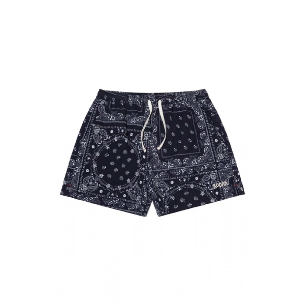 コダックサマーペイズリーショーツレディースネイビー