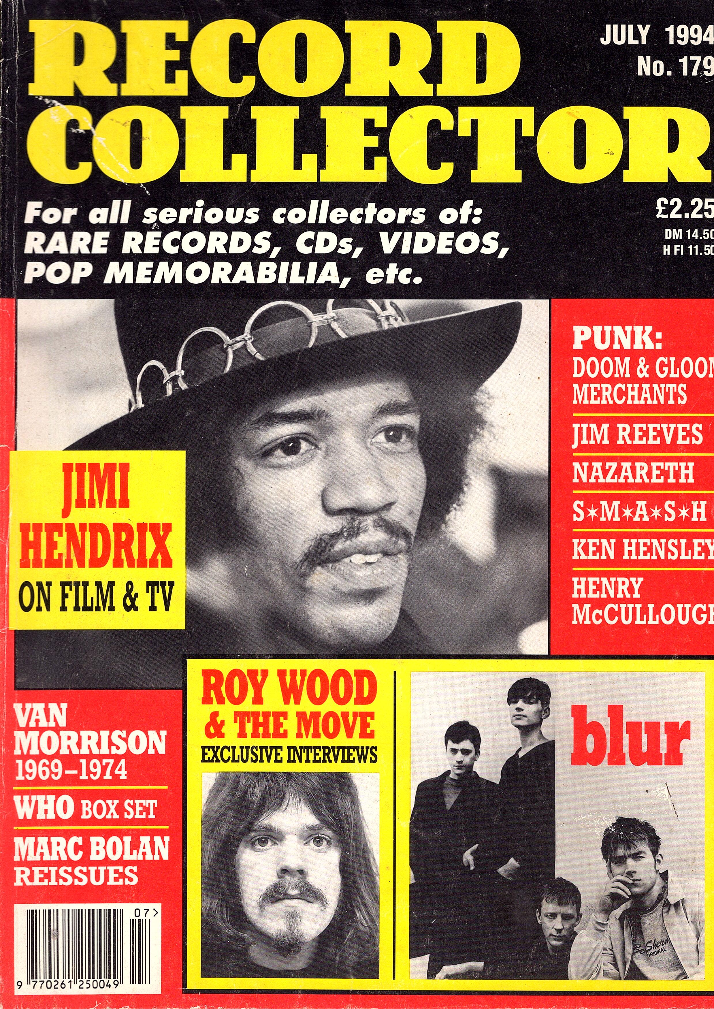 RECORD COLLECTOR　1994-7　No.179