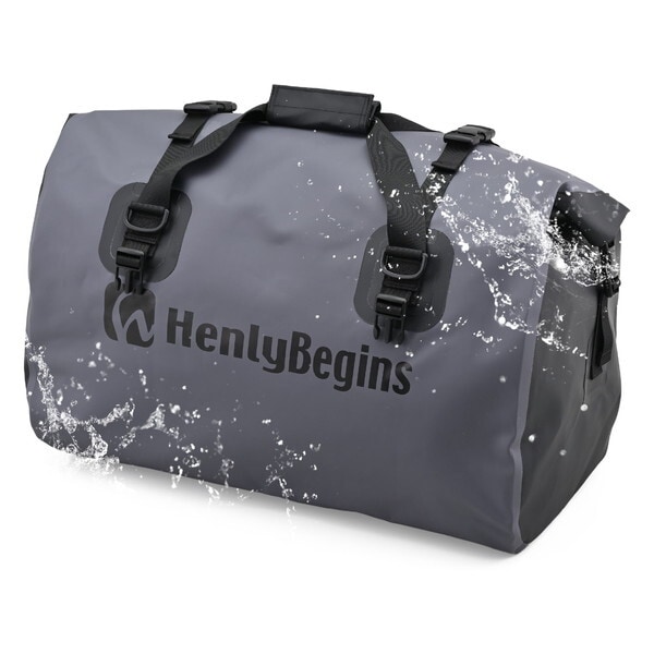 D48383Henly Begins シートバッグ 防水 60L DH-767 グレー