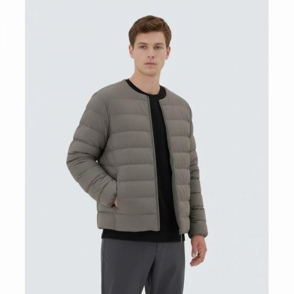 SNOWPEAK APPAREL エアリーラウンドネック 軽量 S25WMTDJ58 ダークカーキ