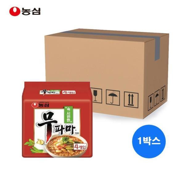 農心 無パーマ 4入 マルチパック x 8P (32袋)