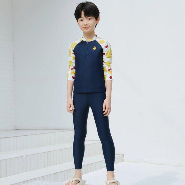 男の子用フルーツマニアラッシュガードセット（A5BB1BS01DNV）