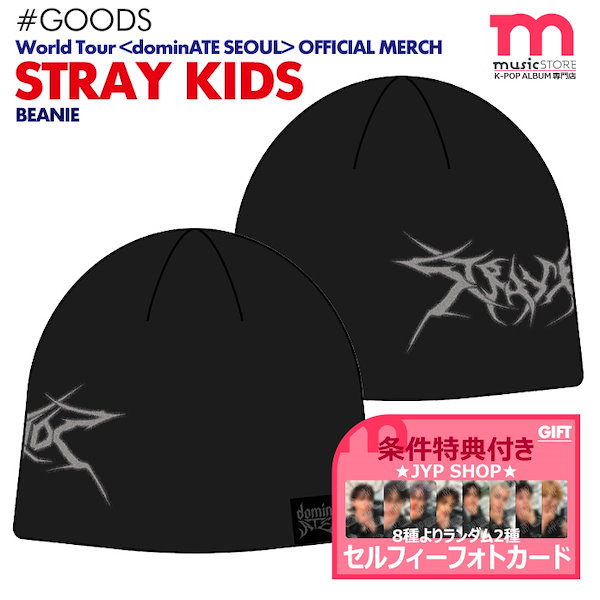 新品 未開封 straykids スキズ ソウルコン dominATE ビーニー