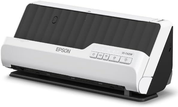 【キャンペーン実施中】エプソン ドキュメントスキャナー DS-C420W (A4シートフィード/毎分30枚/Uターン/2way給紙/Wi-Fi対応/e-文書モード搭載)