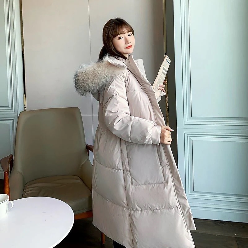 秋冬　ロングダウンコート レディース ダウンコート ロング レディース ダウンジャケット ロングコート アウター 中綿 軽量