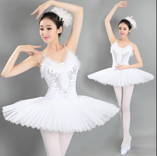 バレエ チュチュ バレエレオタード レディース 大人 羽飾り キャミワンピース リトルスワン レオタード 女性 ドレス ダンス ステージ衣装 ダンス衣装 バレエレオタード 舞台衣装 練習用 競技着 ホ