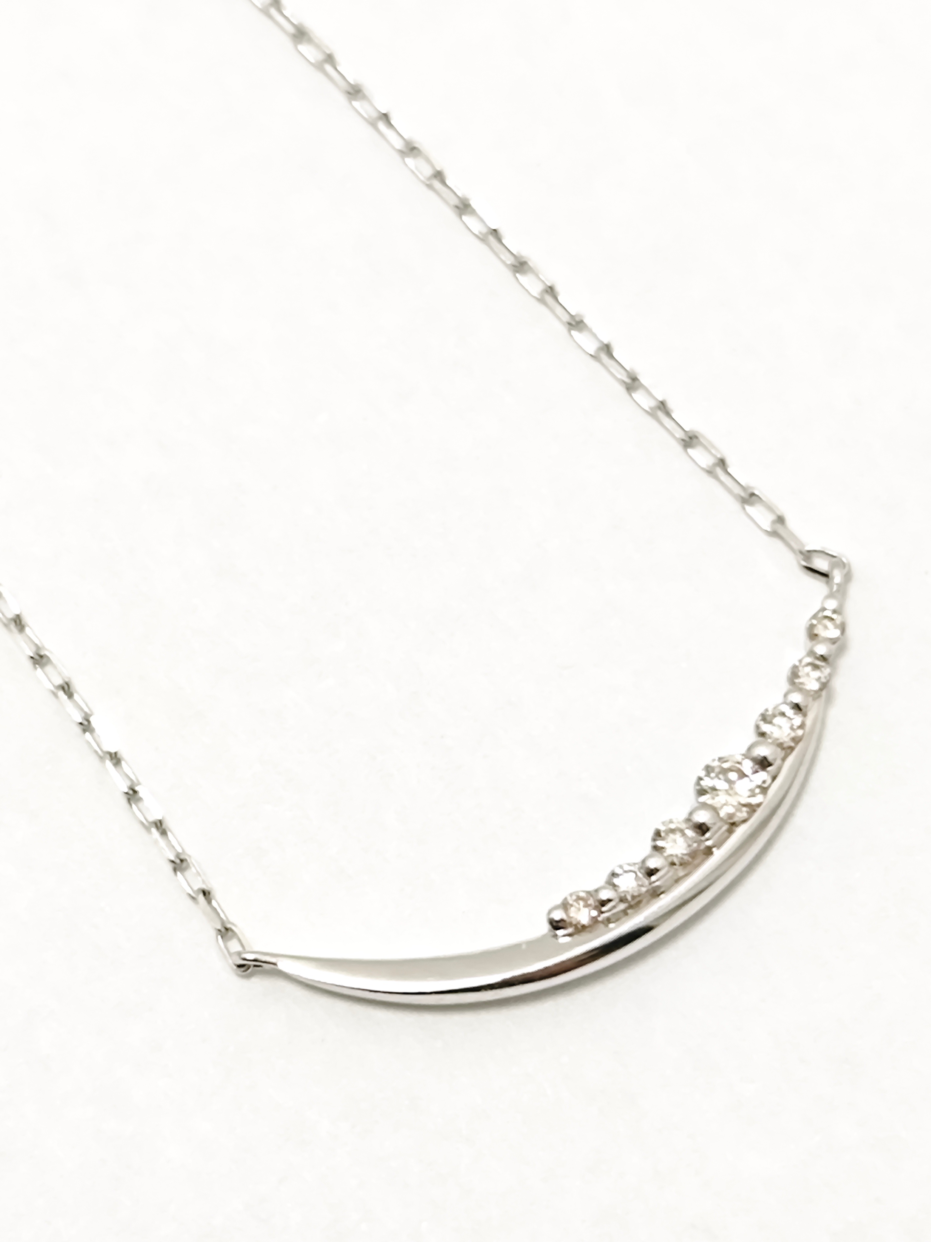 ネックレス チェーン K18WG 刻印あり 　18金ホワイトゴールド　　ジュエリー　誕生日　プレゼント　ゴールド　メンズ レディース　White Gold